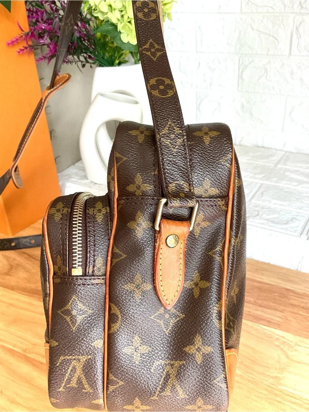✅AUTHENTIC LV Monogram SHOULDER Bag UNISEX SHOULDER LOUIS VUITTON